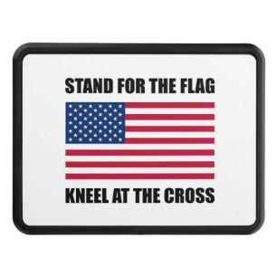 Stand For Flag Kneel At Cross Hitch Cover
