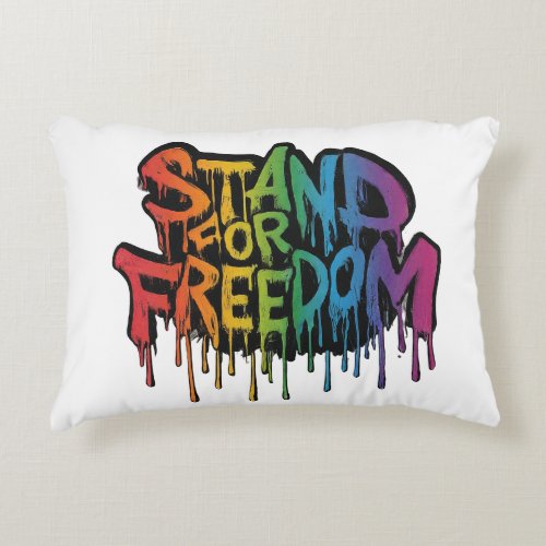 Stand for Freedom Accent Pillow