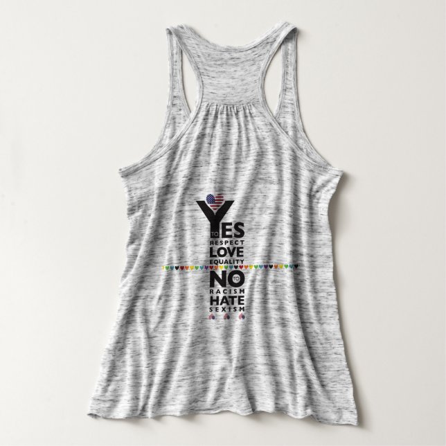 Stand for Justice Tank Top (Design Back)