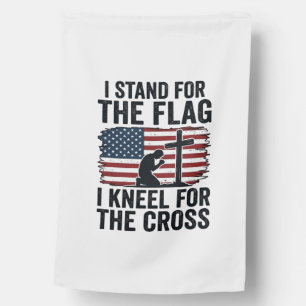 Stand for the Flag Kneel for the Cross Shirt Desig