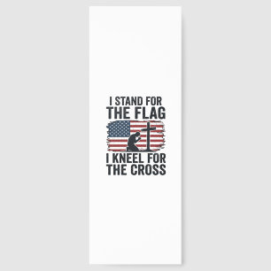 Stand for the Flag Kneel for the Cross Shirt Desig Bookmarks