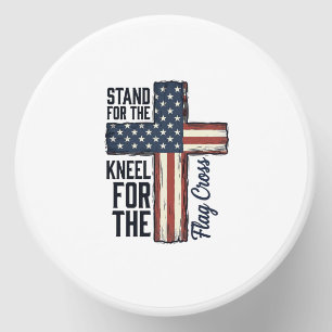 Stand for the Flag Kneel for the Cross Shirt Desig Mini Candle Favors
