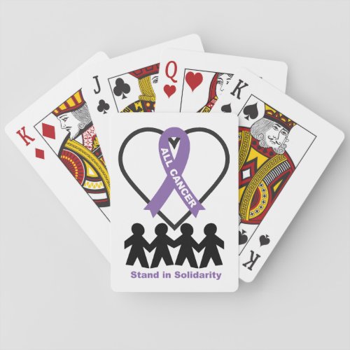 Stand in Solidarity Poker Cards