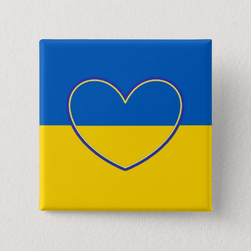 Stand in Support with Ukraine   Button