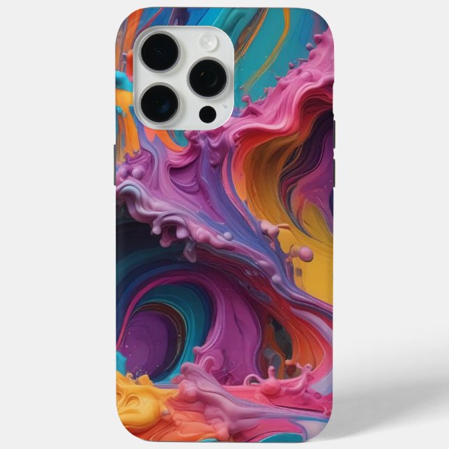 Stand Out in Style: Eye-Catching Abstract Case-Mate iPhone Case (Back)
