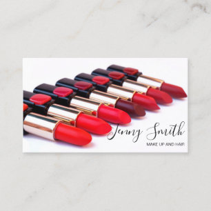 Stand Out in the Beauty Industry : Makeup Business Card