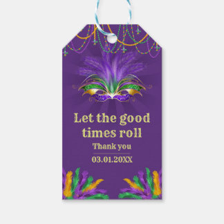 Stand Out with Festive Mardi Gras Gift Tags