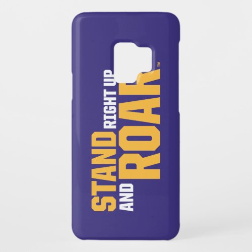 Stand Right Up And Roar Logo Case_Mate Samsung Galaxy S9 Case
