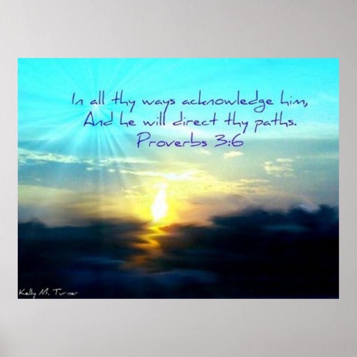 Stand Still Inspirational Bible Quote Poster