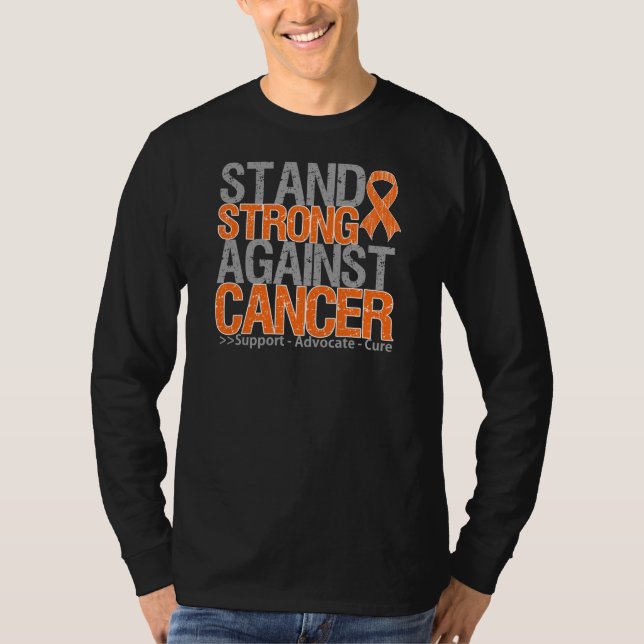 Stand Strong Against Kidney Cancer T-Shirt (Front)