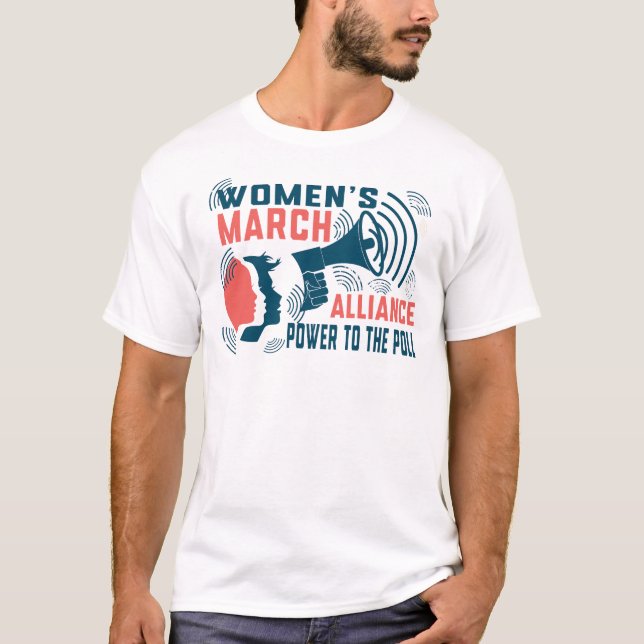 Stand Strong: Women's March Alliance Store T-Shirt (Front)