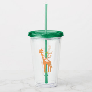 Stand Tall Acrylic Tumbler