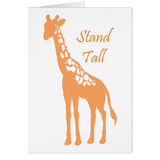 Stand Tall Cards (Front)