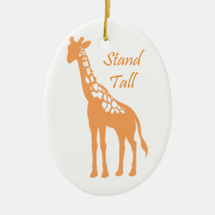 Stand Tall Ceramic Ornament