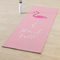 Stand Tall Flamingo Yoga Mat