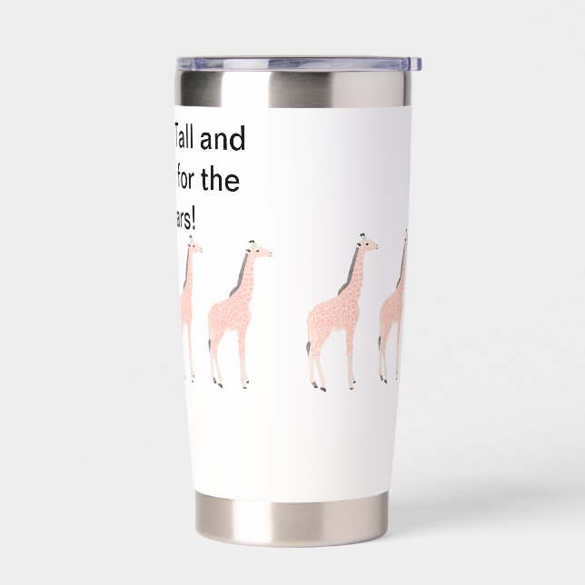 Stand Tall Water Bottle Insulated Tumbler (Left)