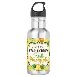 Stand Tall Wear a Crown Stainless Steel Water Bottle