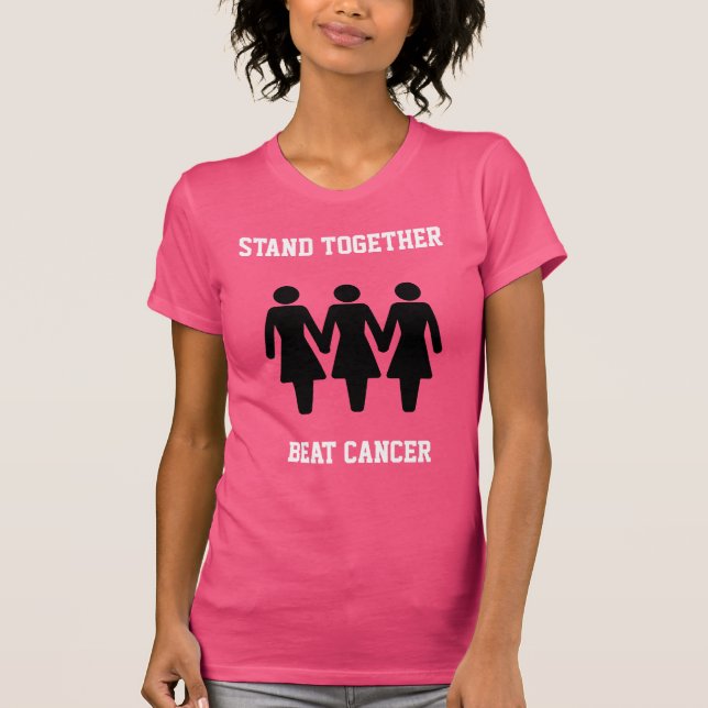 Stand Together Beat Cancer T-shirt (Front)