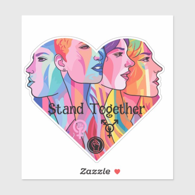 Stand Together Sticker (Sheet)