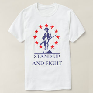 Stand Up and Fight Lexington Minuteman T-Shirt