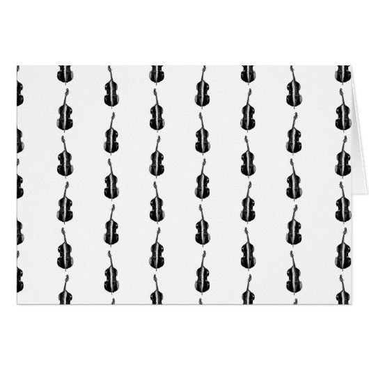Stand Up Bass Pattern Cards (Front Horizontal)