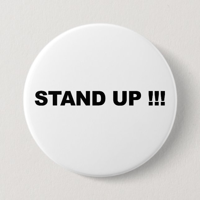 Stand Up! Button (Front)