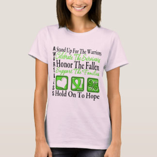 Stand Up Celebrate Honor Non-Hodgkins Lymphoma T-Shirt