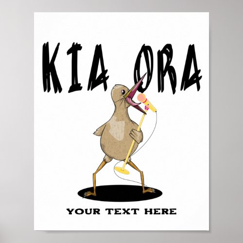 Stand up comedian kiwi poster