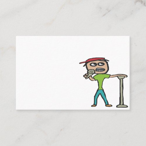 Stand Up Comedy Business Card