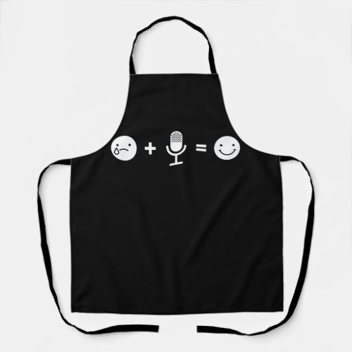 Stand_Up Comedy Makes Happy Funny Gift Comedian Ka Apron