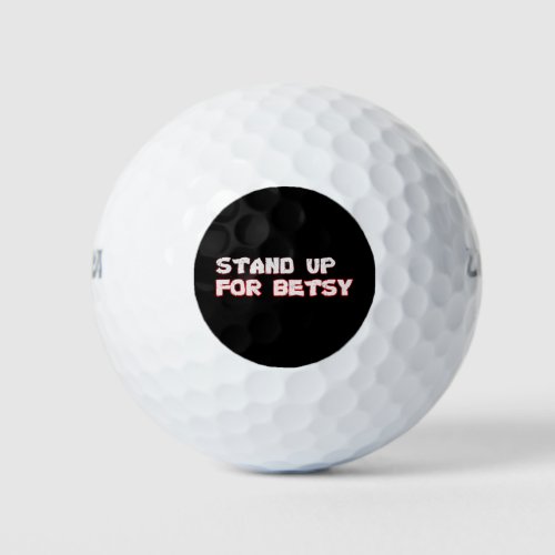 stand up for betsy ross golf balls