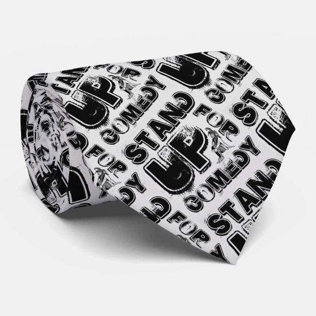 Stand Up For Comedy, Jester Neck Tie (Rolled)