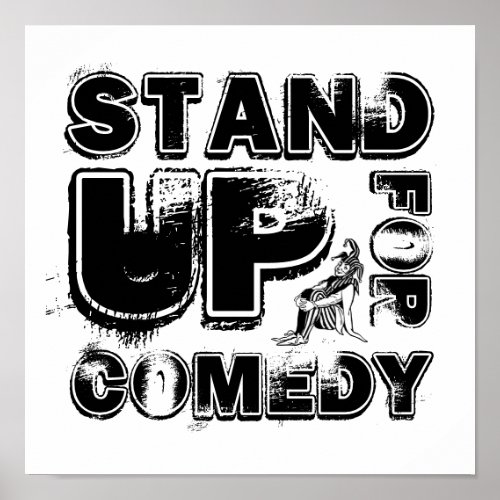 Stand Up For Comedy Jester Poster