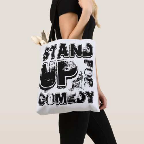 Stand Up For Comedy Jester Tote Bag