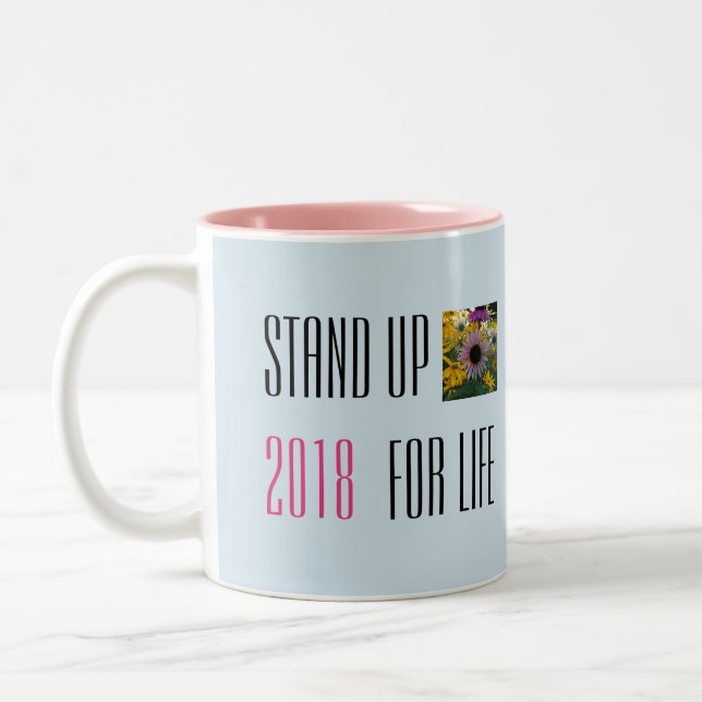 Stand Up for Life 2018 Mug (Left)