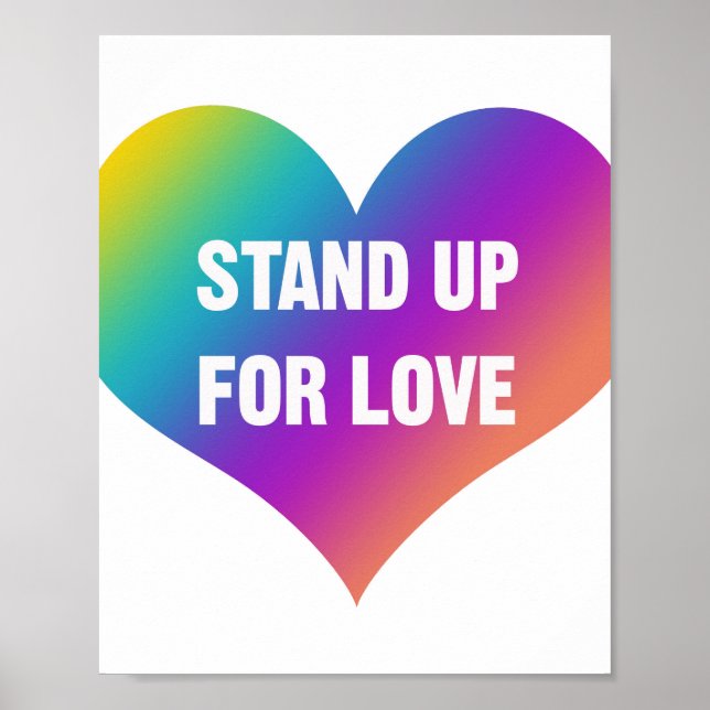 Stand Up for Love Poster (Front)
