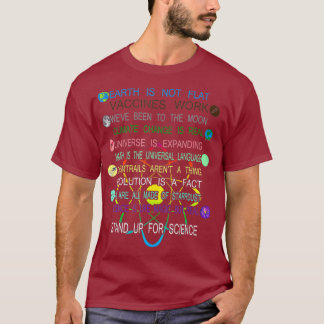 Stand Up For Science Cool Pro Science Graphic T-Shirt