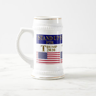 STAND UP FOR TRUMP BEER STEIN