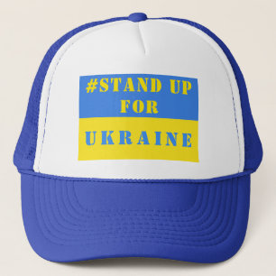 Stand Up For Ukraine Hat Support Ukrainian Flag
