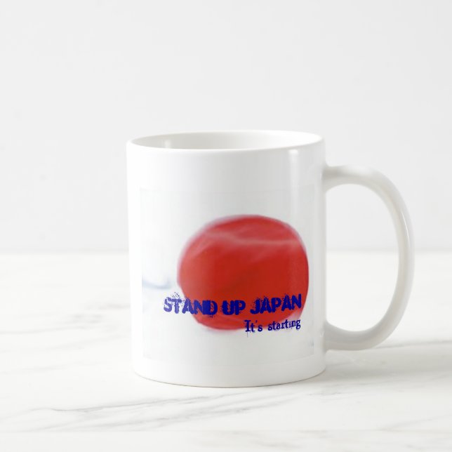 STAND UP JAPAN by dakeayana Coffee Mug (Right)