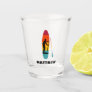 Stand Up Paddle Board SUP Personalized Shot Glass