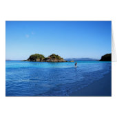 Stand Up Paddle Boarder, Trunk Bay, U. S. V.I (Front Horizontal)