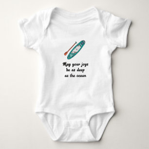 Stand Up Paddle - Present Gift Idea Baby Bodysuit