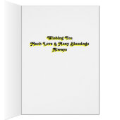 Stand Up Paddle Silhouette Design Cards (Inside (Right))