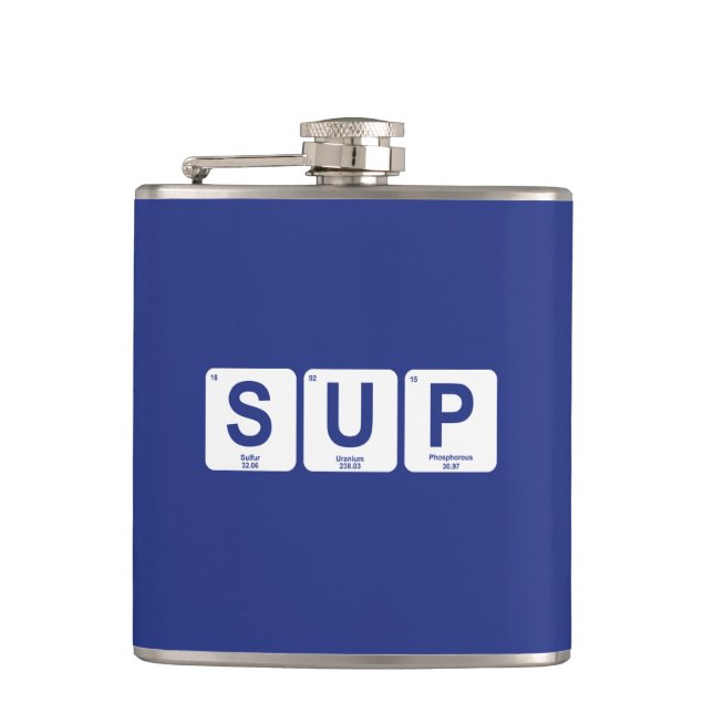 Stand Up Paddleboarding Flask (Front)