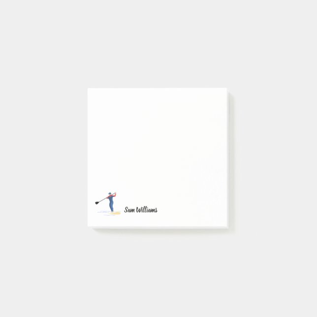 Stand-up Paddleboarding Post-it Notes (Front)