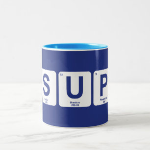 Stand Up Paddleboarding Two-Tone Coffee Mug