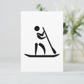 Stand up paddling (Standing Front)