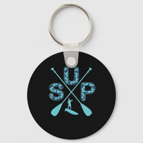 Stand up Paddling SUP Keychain