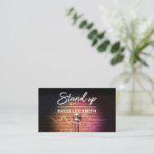 Stand up show business card (Standing Front)